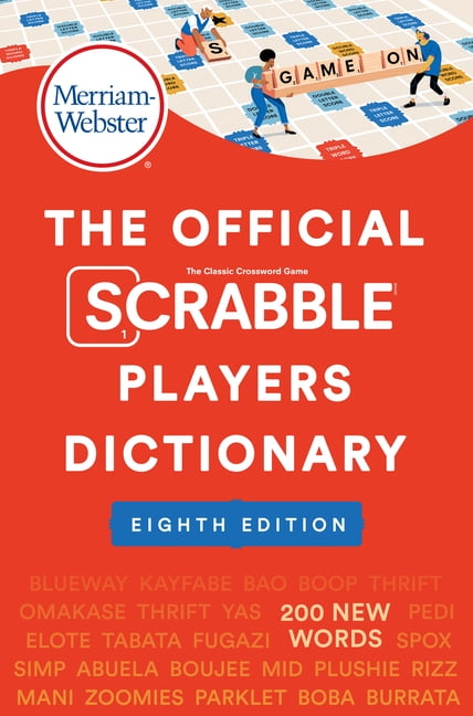 The Official Scrabble Players Dictionary, 8th Ed., (Paperback)