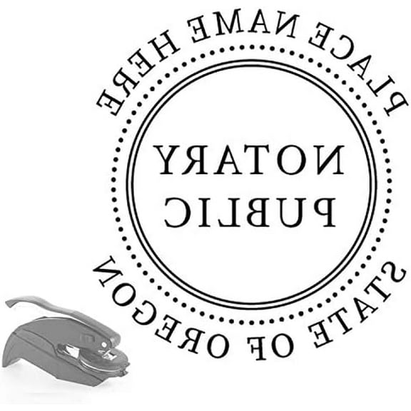 Official Seal Embosser - Custom Official Seal Embosser Custom Notary Embosser Stamp, Book Embosser, Library Stamp Embosser Stamp Seal Custom Paper Official (2 inch)$$Office