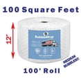 thumbnail image 1 of Official Sealed Air Bubble Wrap - American Bubble Boy (100' Medium (5/16") Bubble Wrap), 1 of 6