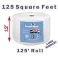thumbnail image 1 of Official Sealed Air Bubble Wrap - American Bubble Boy (125' Large (1/2") Bubble Wrap), 1 of 6
