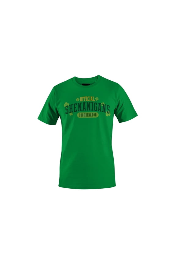 Official Shenanigans Coordinator Funny St. Patricks Day Men's T-shirt