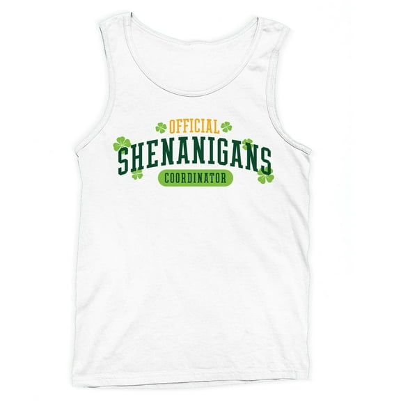 Official Shenanigans Coordinator Funny St. Patricks Day Men's Tank Top
