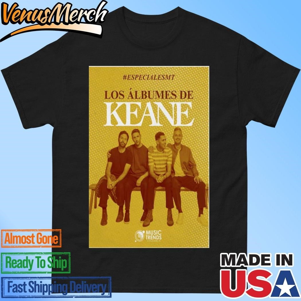 Official Show Keane 2024 Music Trends Colombia Especiales Poster Shirt