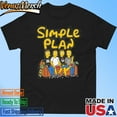 Official Simple Plan Simpsons North American Tour 2024 Shirt