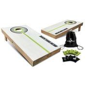Official Size Cornhole Bean Bag Toss Set 4 ft x 2 ft by Backyard Hero