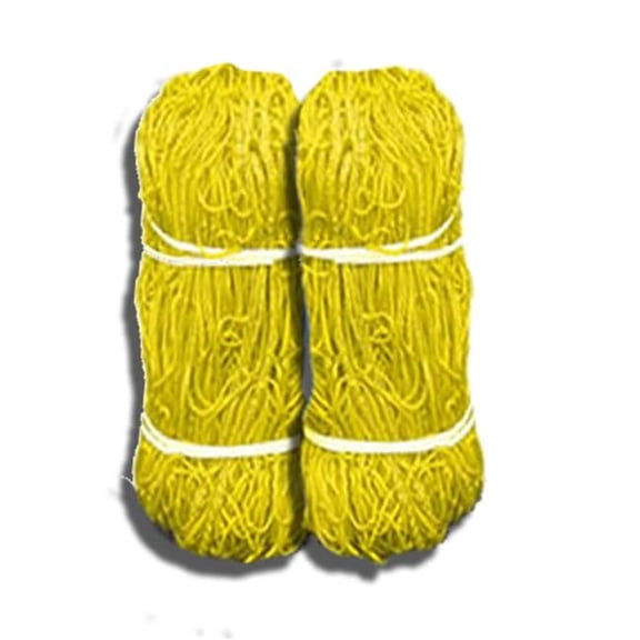 Official Size Soccer Net - Yellow - 8 x 24