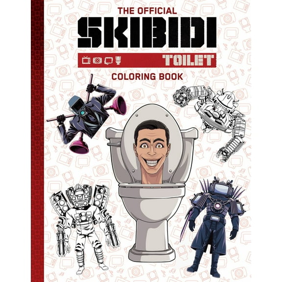 The Official Skibidi Toilet Coloring Book (Stocking Stuffer) (Paperback)
