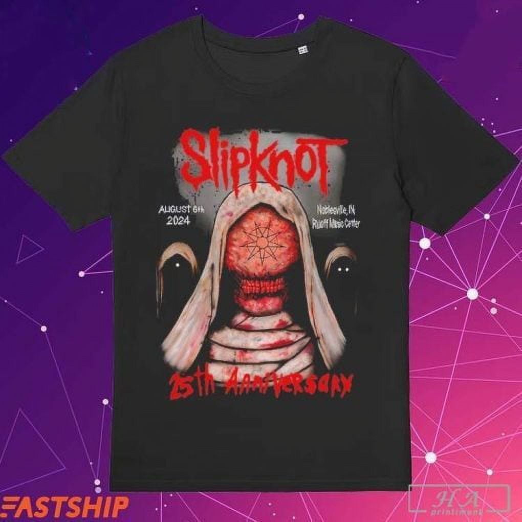 Official Slipknot August 6 2024 Ruoff Music Center Noblesville In 25th