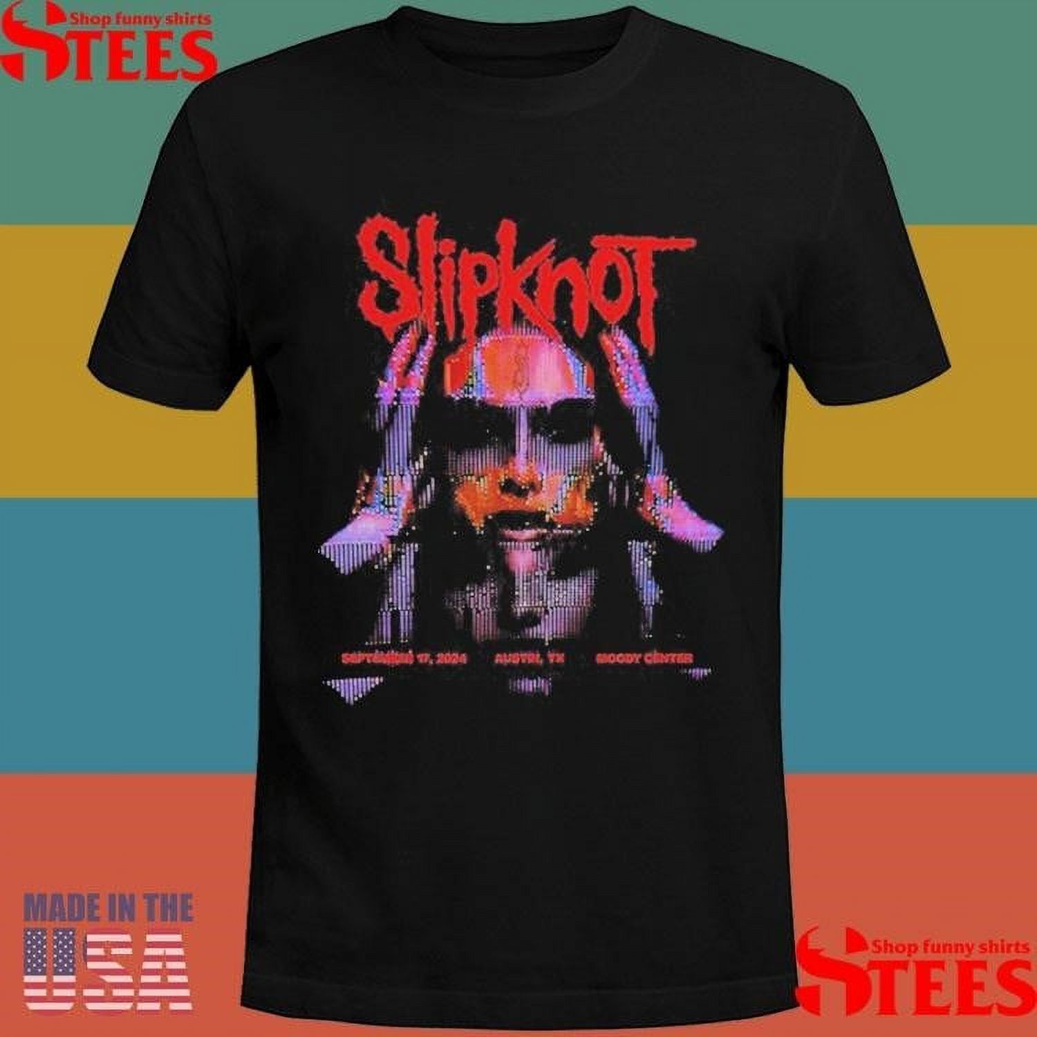 Official Slipknot September 17 2024 Live At Moody Center Austin Tx Band