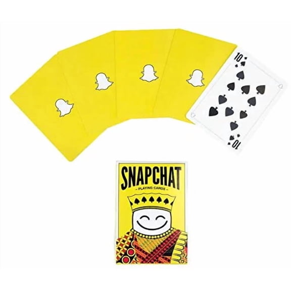 Official Snapchat Playing Cards by Snap