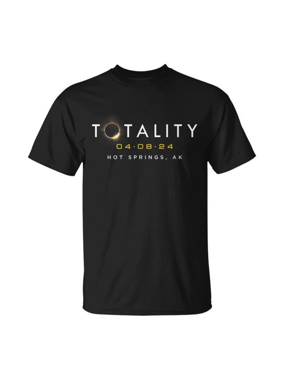 Official Solar Eclipse 2024 Hot Springs Ak Totality 040824 TShirt