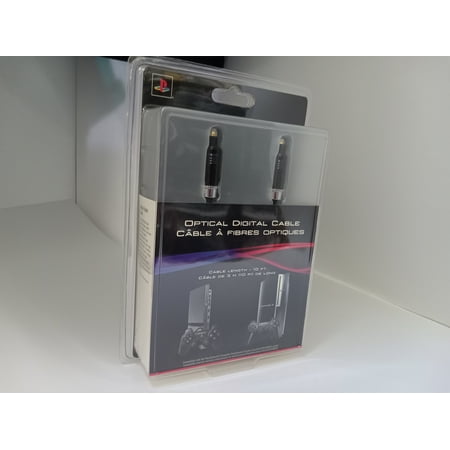 Official Sony PlayStation Optical Digital Cable 3m 10ft PS2 PS3 PS4 OEM