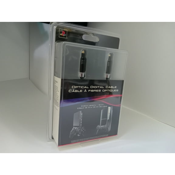 Official Sony PlayStation Optical Digital Cable 3m 10ft PS2 PS3 PS4 OEM