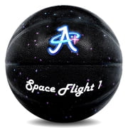 Official Space Flight 1" Premium Basketball Indoor/Outdoor, Full Size Kids & Adult, A Plus Collectibles Space Black