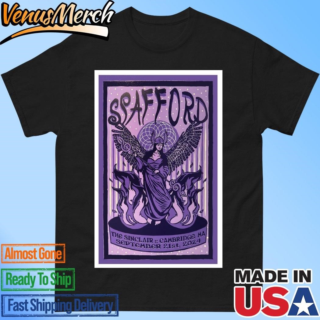 Official Spafford In Cambridge Ma On September 21 2024 Tour Poster