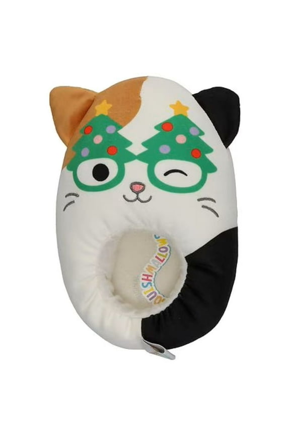 Official Squishmallows Christmas Cam the Cat Slippers Size 4-5