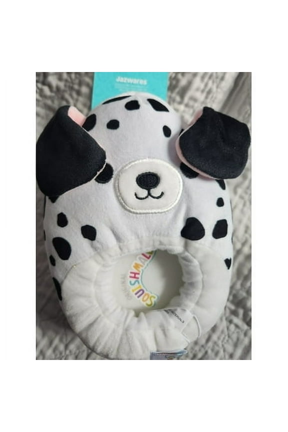 Official Squishmallows Christmas Dustin the Dalmation Slippers Size 11-12