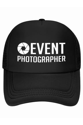 Official Staff Job (Back Printed) Event Photographer Baseball Cap