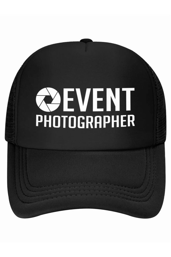 Official Staff Job (Back Printed) Event Photographer Baseball Cap