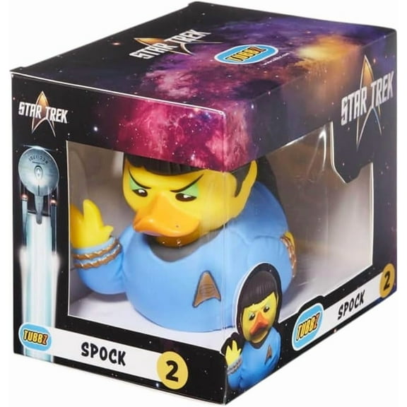 TUBBZ Boxed Edition Spock Collectible Vinyl Rubber Duck Figure - Official Star Trek Merchandise - TV, Movies & Video Games