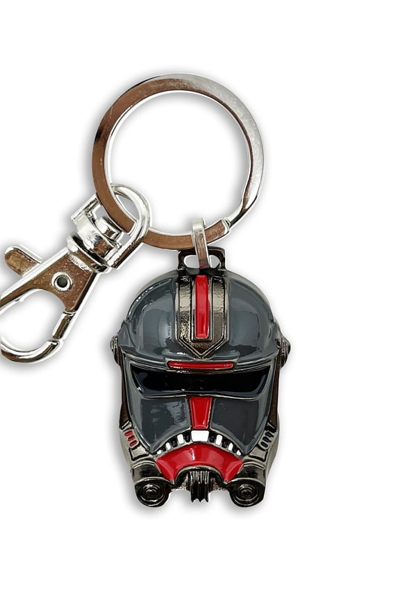 Official Star Wars BAD BATCH HUNTER 3D Metal HELMET Keychain