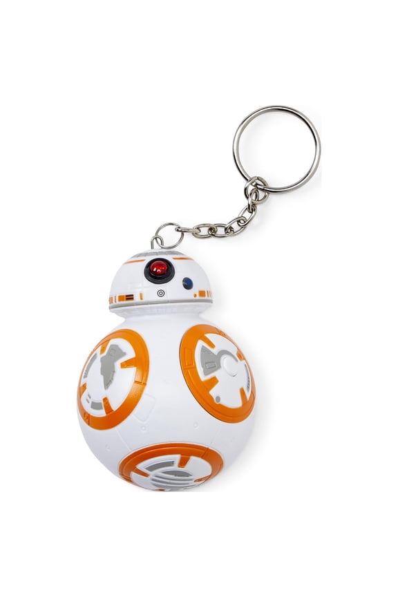 Official Star Wars Keychain with LED Lights and Sounds - BB-8