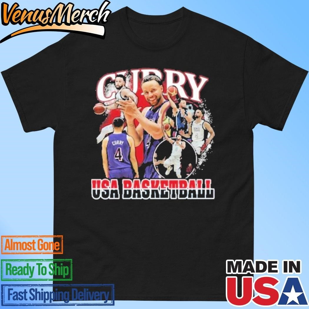 Official Stephen Curry Usa Basketball 2024 Summer Olympics Team