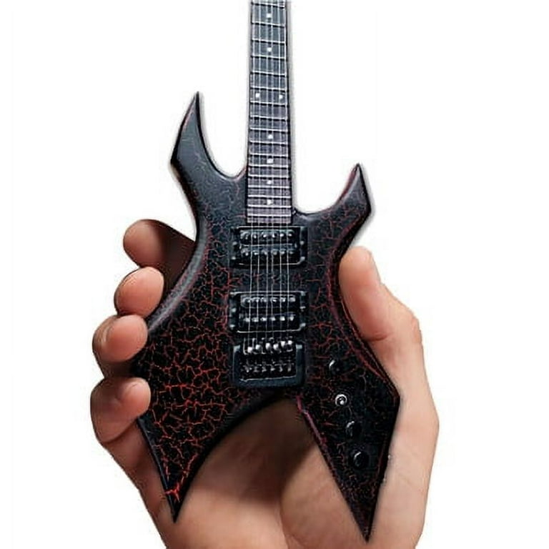 B.C. Rich Stranger Things Eddie's Inspired Limited-Edition NJ Warlock  Electric Guitar Regular Black