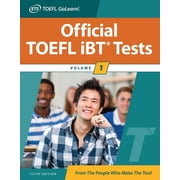 Official TOEFL IBT Tests Volume 1, Fifth Edition, Paperback