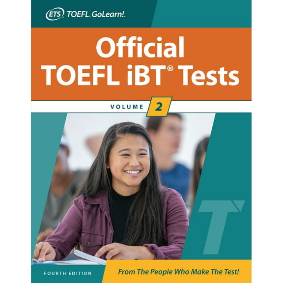 Official TOEFL IBT Tests Volume 2, Fourth Edition, (Paperback)