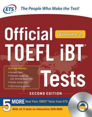 TONO　新品未開封4thエディションTOEFL iBT Test1&2 Official TOEFL iBT Tests Volume 1, Fourth Edition