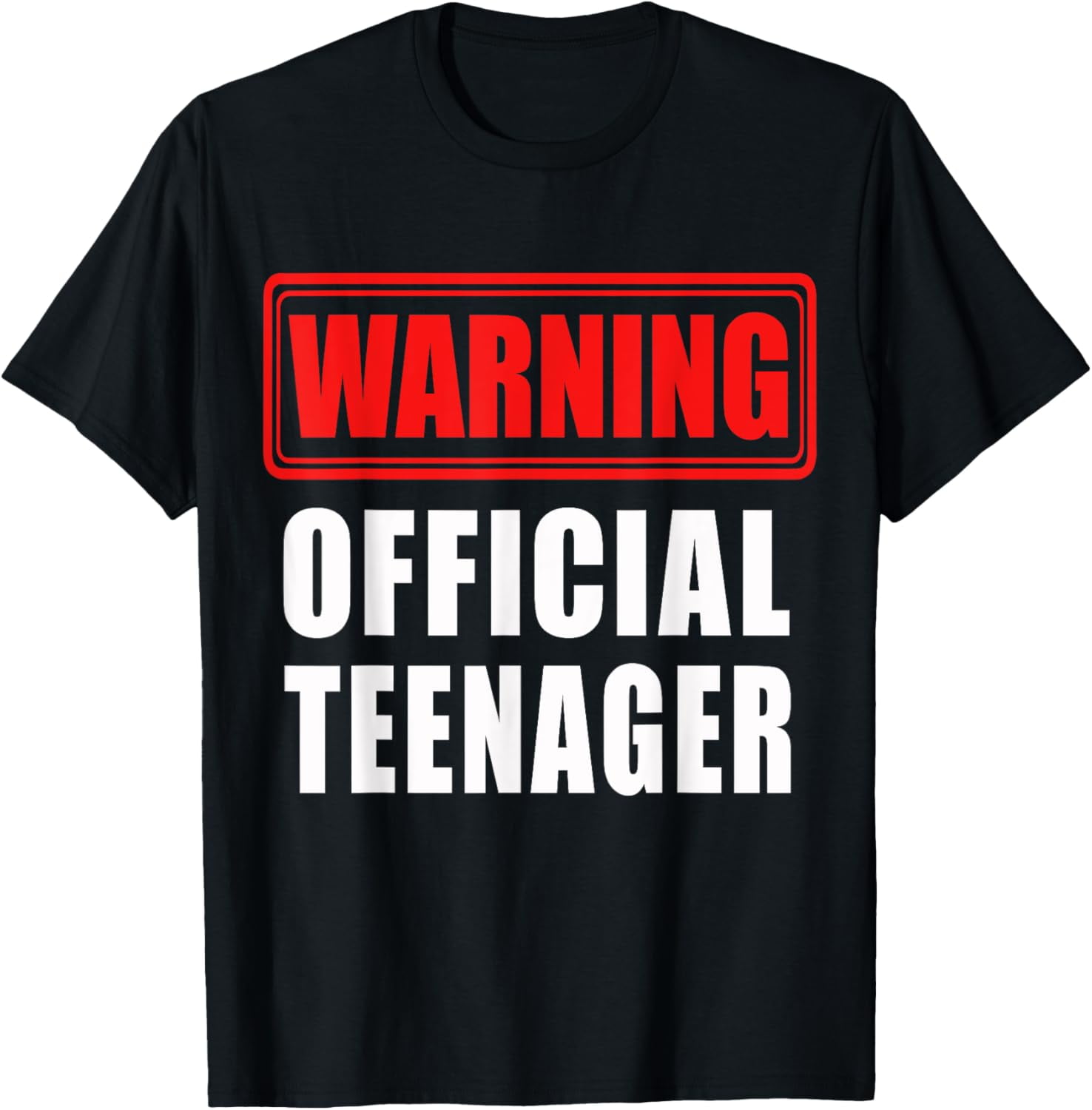 Official Teenager 13th Birthday Gift 13 Year Old Boys Girls T-Shirt mens t shirt，black，women，funny，misfits，men，journey