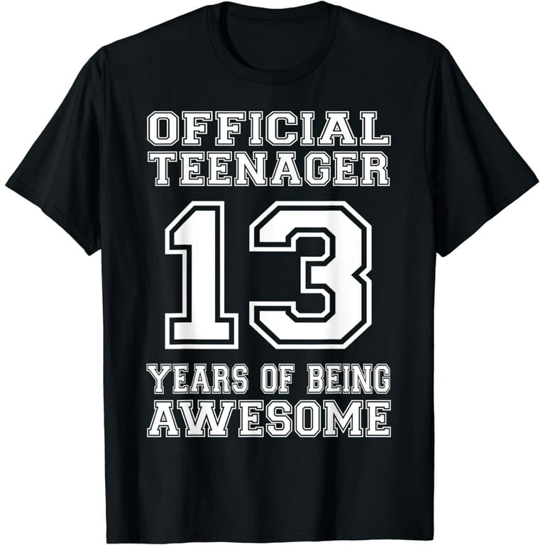 Womens Funny 13th Birthday T Shirt Official Girls Teenager Gift Womens Funny 13th Birthday T Shirt Official Girls Teenager Gift