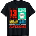thumbnail image 1 of Official Teenager 13th Birthday Shirt 13 Year Old Boys Girls T-Shirt mens t shirt，black，women，funny，misfits，men，journey, 1 of 4