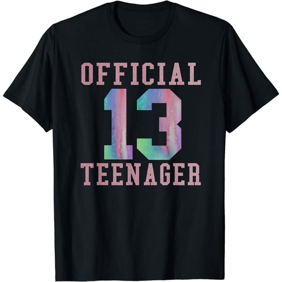Official Teenager Sweet 13th Birthday Gift for Girls T-Shirt