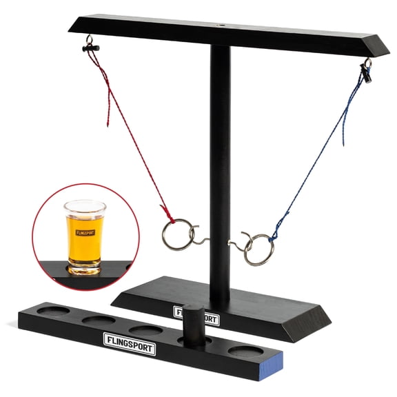 Hook & Ring Table Top Toss Game for Teens & Adults