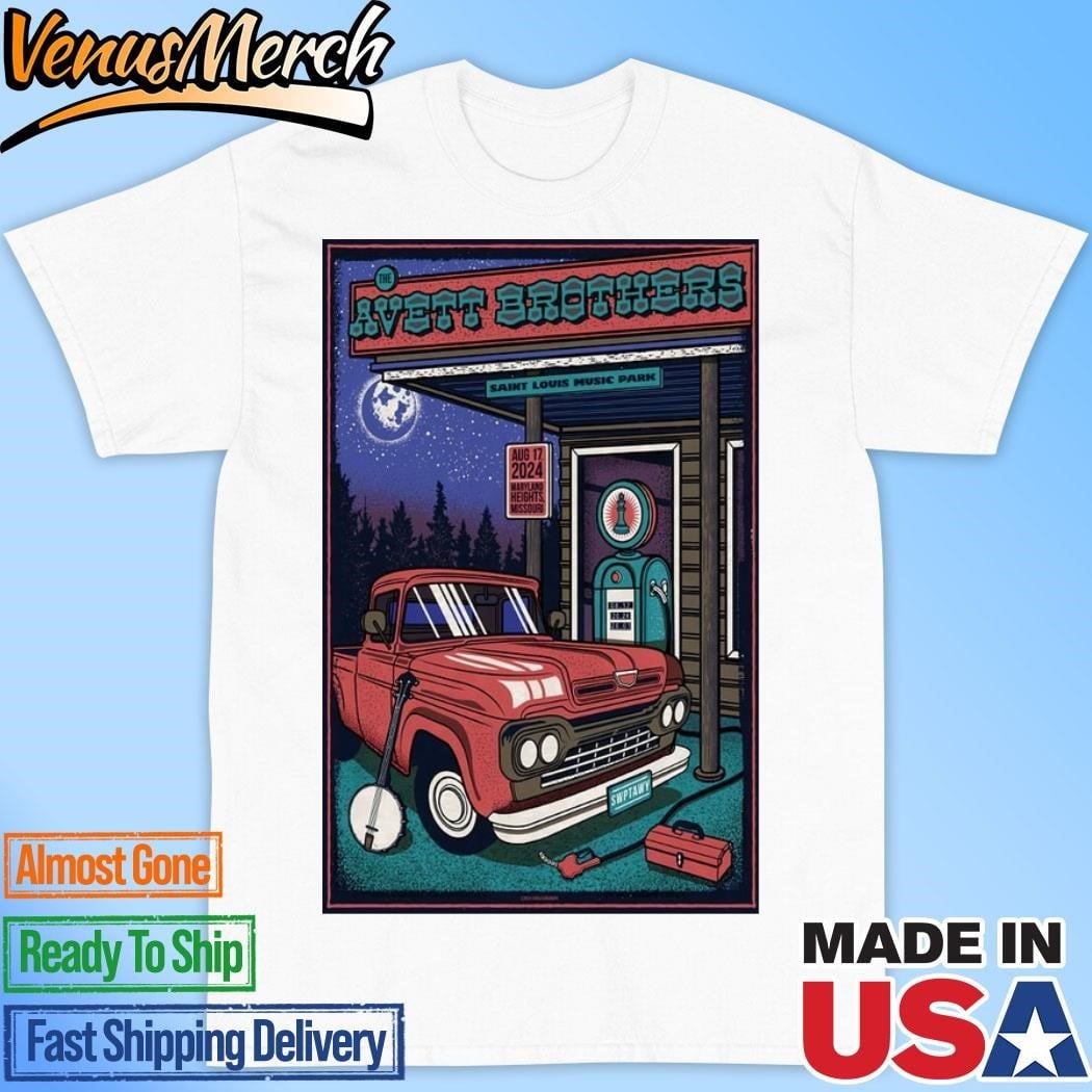 Official The Avett Brothers August 17 2024 Saint Louis Music Park In