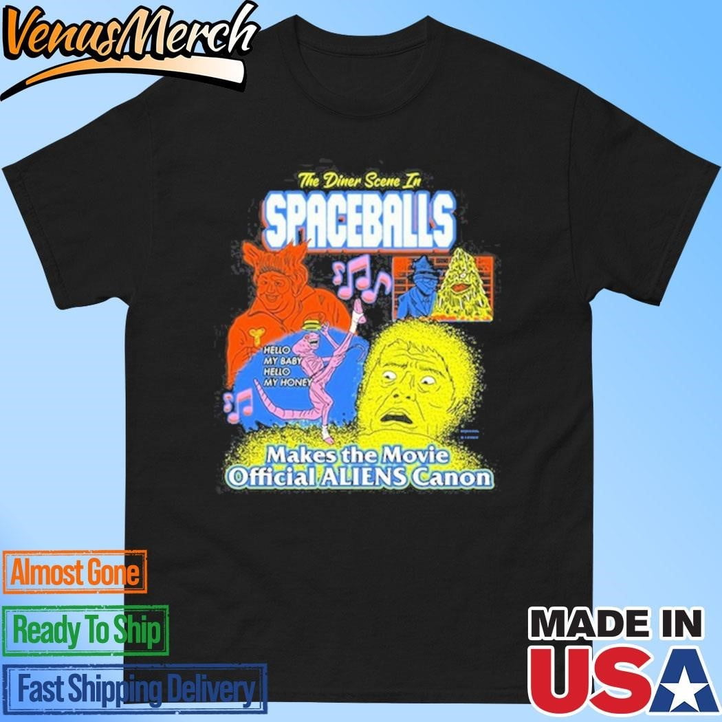 Official The Dinner Scene In Spaceballs Make The Movie Aliens Canon