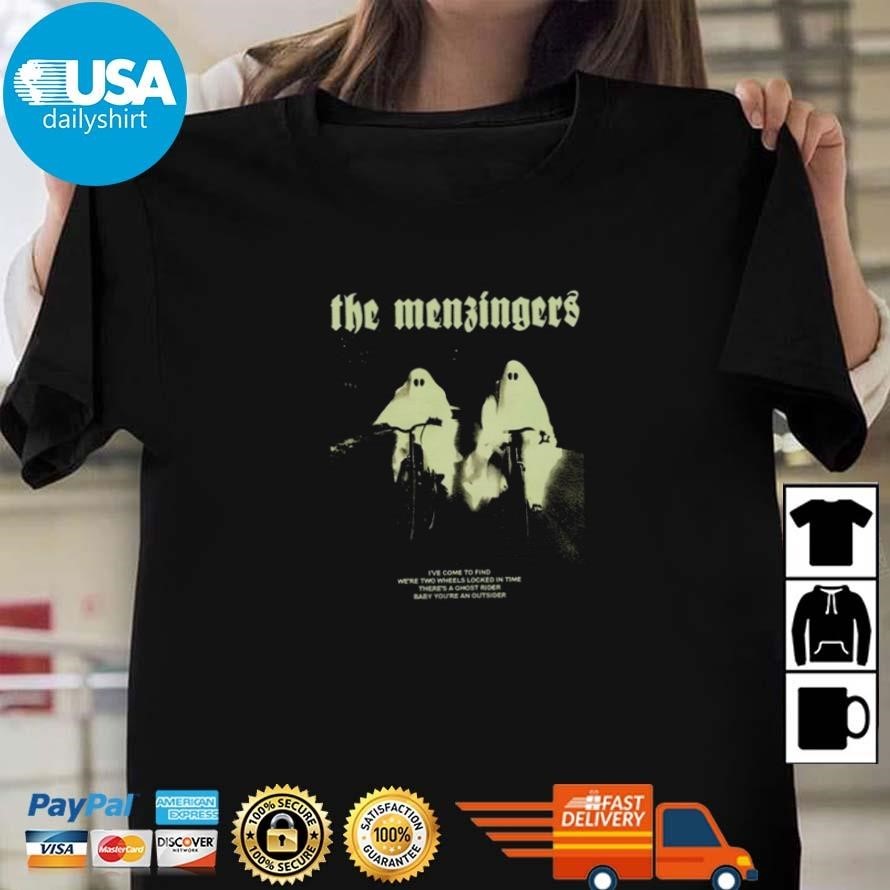 Official The Menzingers Ghostriders Halloween 2024 Tshirt