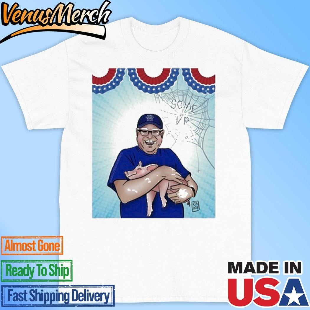 Official Tim Walz Hugs Pig Make America Happy Again Shirt - Walmart.com