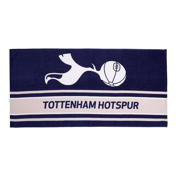 Official Tottenham Hotspur FC Towel | Super Soft Feel Soccer Club Design | Perfect For Home Bath Beach & Swimming Pool | One Size 30 x 59 | 100% Cotton