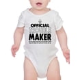 thumbnail image 1 of Official Troublemaker Bodysuit Infant -Smartprints Designs,  12 Months, 1 of 4