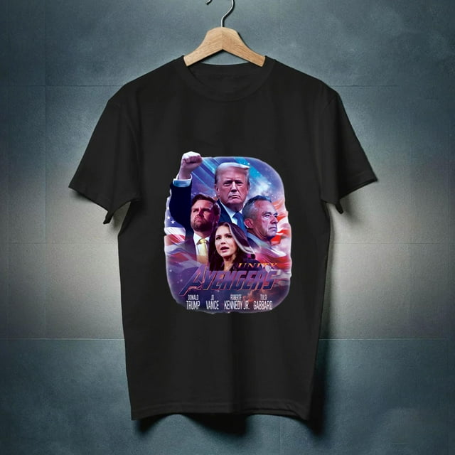 Official Trump Vance Kennedy Jr Tulsi Gabbard Unity Avengers Shirt