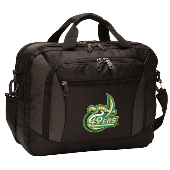 Official UNC Charlotte Laptop Bag DELUXE UNCC UNC Charlotte Computer Bags