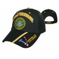 thumbnail image 1 of Official US Army Licensed Army Veteran & Emblem Black Cap Hat, 1 of 1