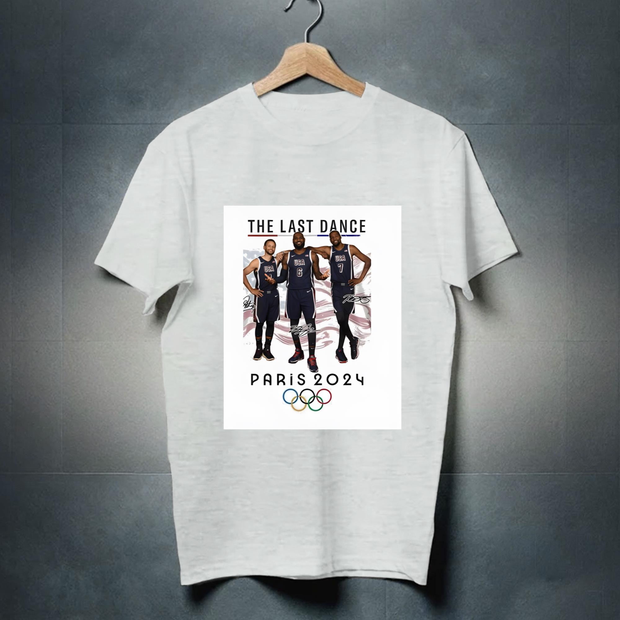 Official USA Basketball Team The Last Dance In Olympic Paris 2024