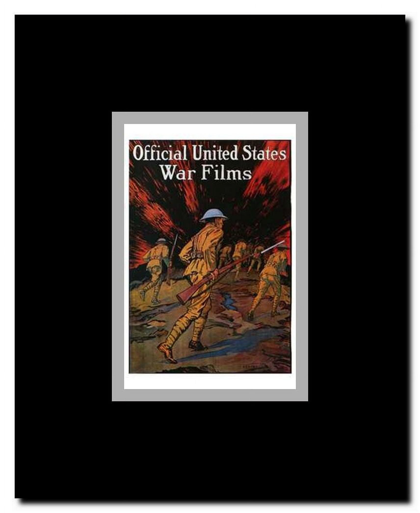 Official United States War Films Framed Movie Poster