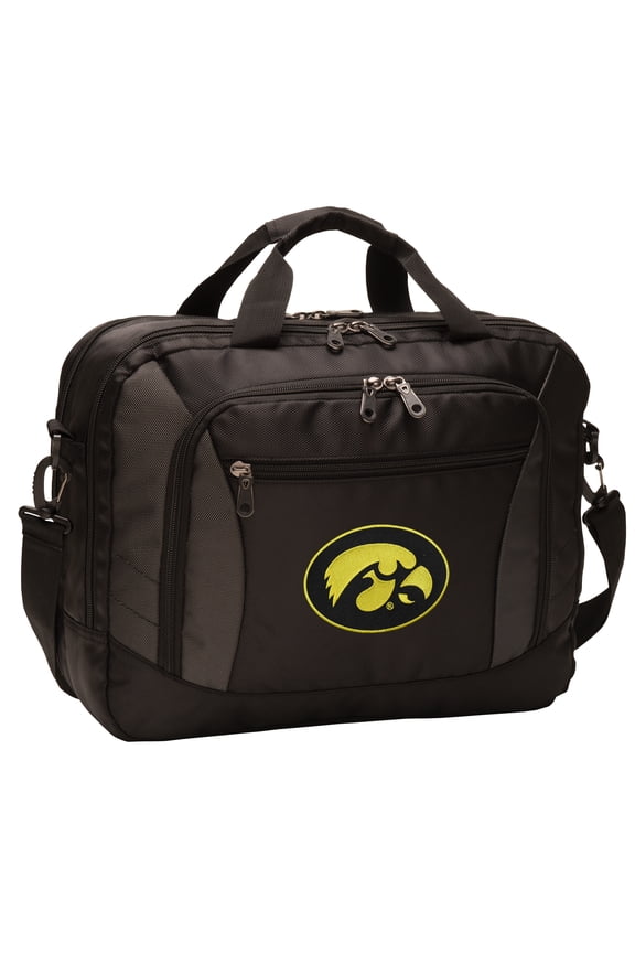 Official University of Iowa Laptop Bag DELUXE Iowa Hawkeyes Computer Bags