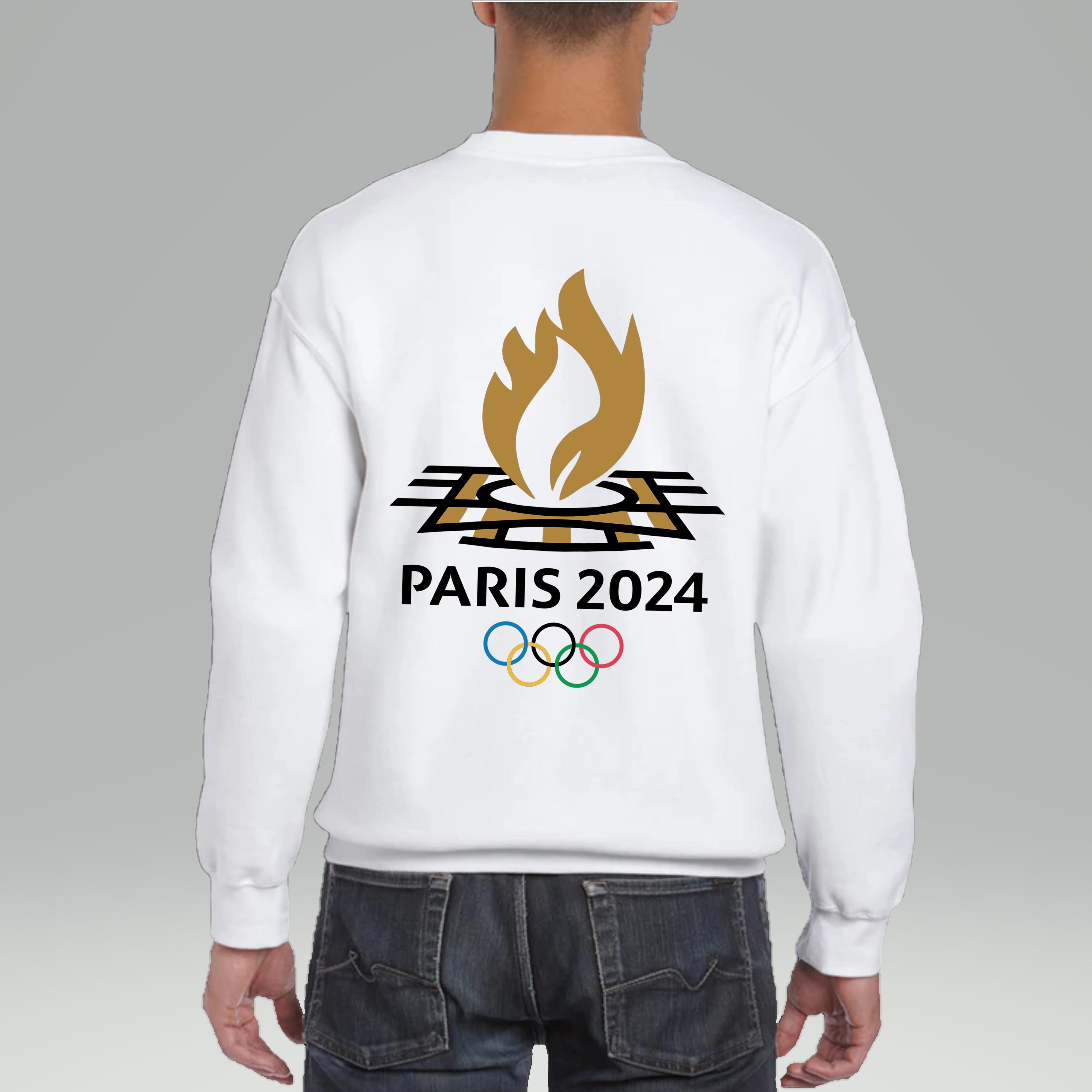 Official Usa Team Paris 2024 Olympics Game Day, Unisex Sweatshirt Back