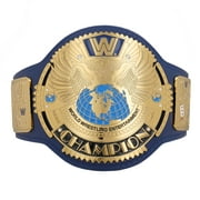 Official WWE Authentic  Blue Big Eagle Championship Replica Title Belt Blue/Gold